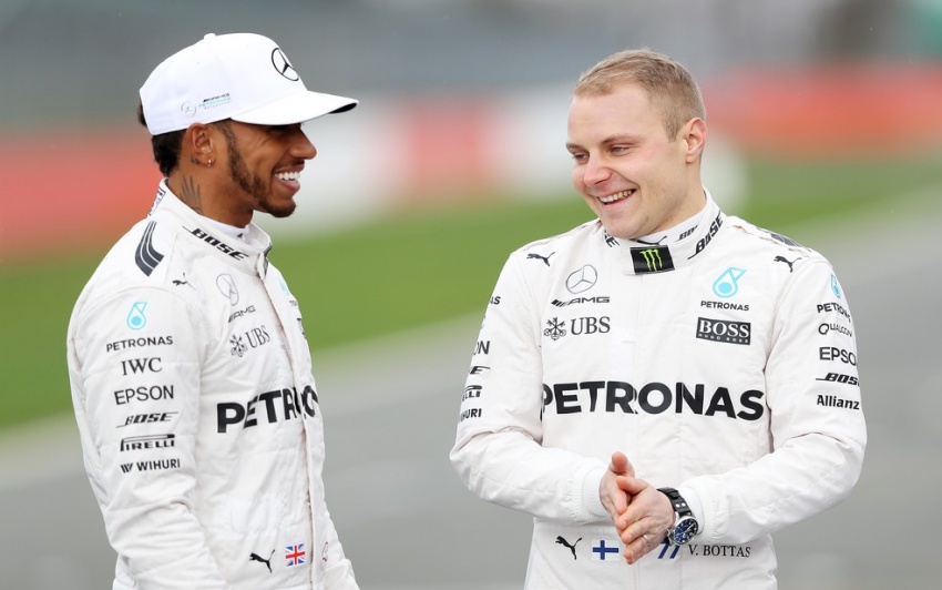 Hamilton destaca ajuda e exalta Bottas: ‘Melhor parceria que já existiu na F-1’