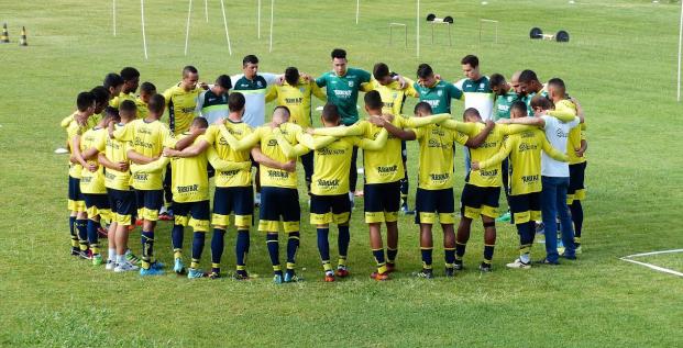O Verdão conta, atualmente, com 18 atletas no seu plantel (Foto: Renan Muniz / Caldense)