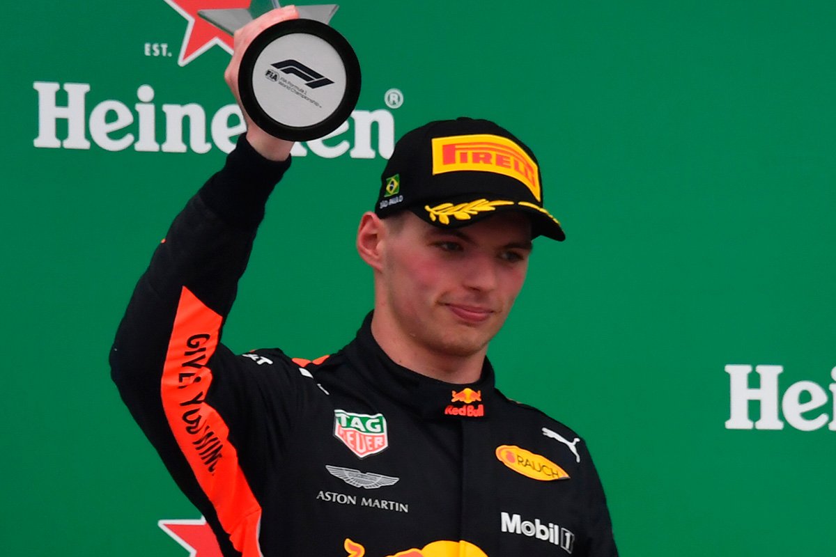 F1: Irritado com batida no GP do Brasil, Verstappen xinga e troca empurrões com Ocon