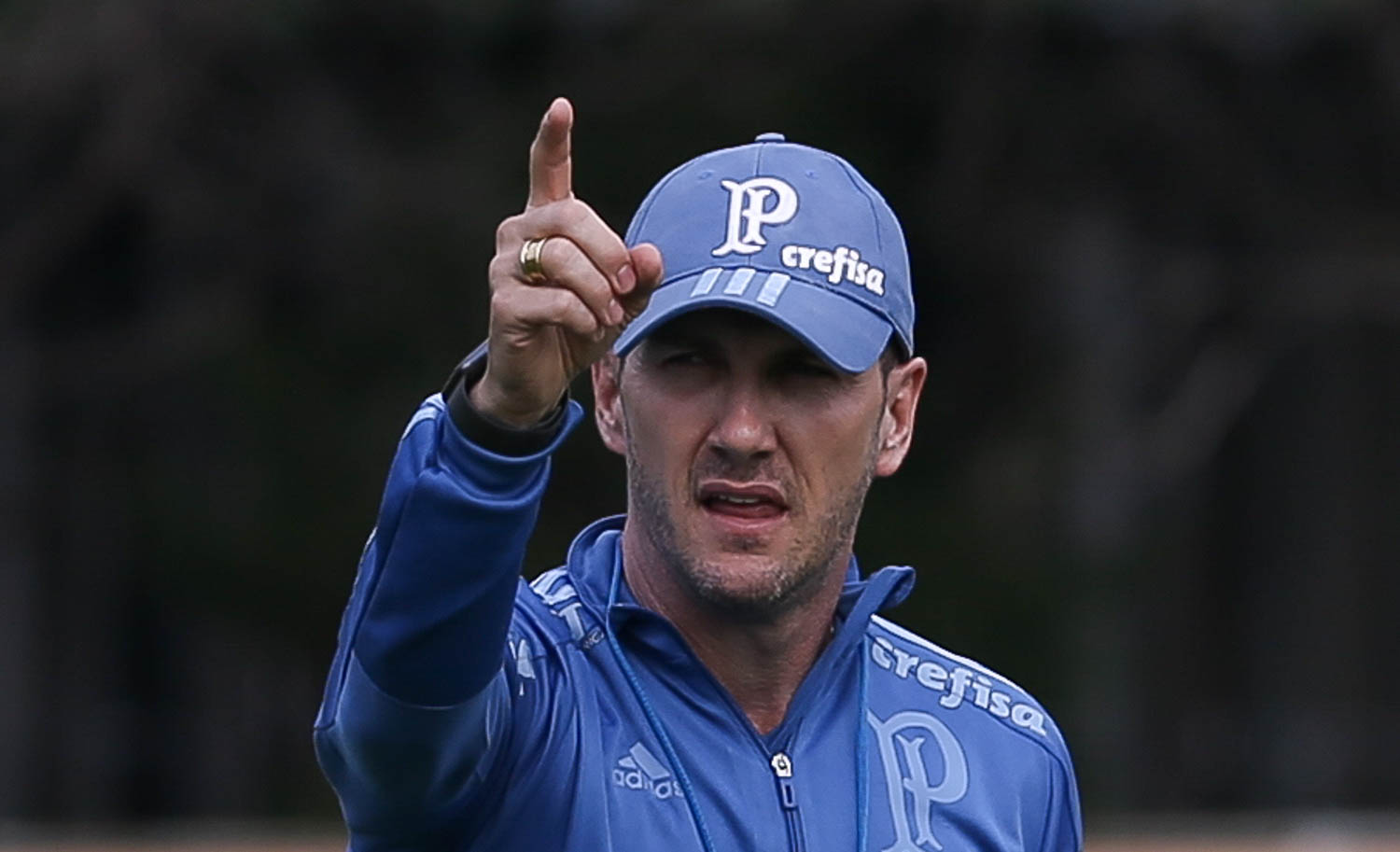 Paulo Turra comanda treino e vai dirigir Palmeiras diante do Flu