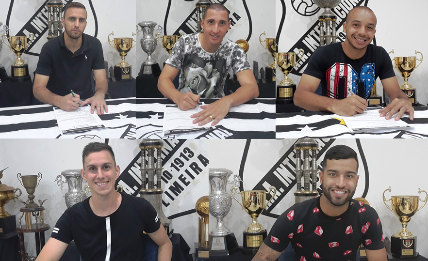 Paulista A2: Inter de Limeira anuncia renovação de contrato com cinco defensores