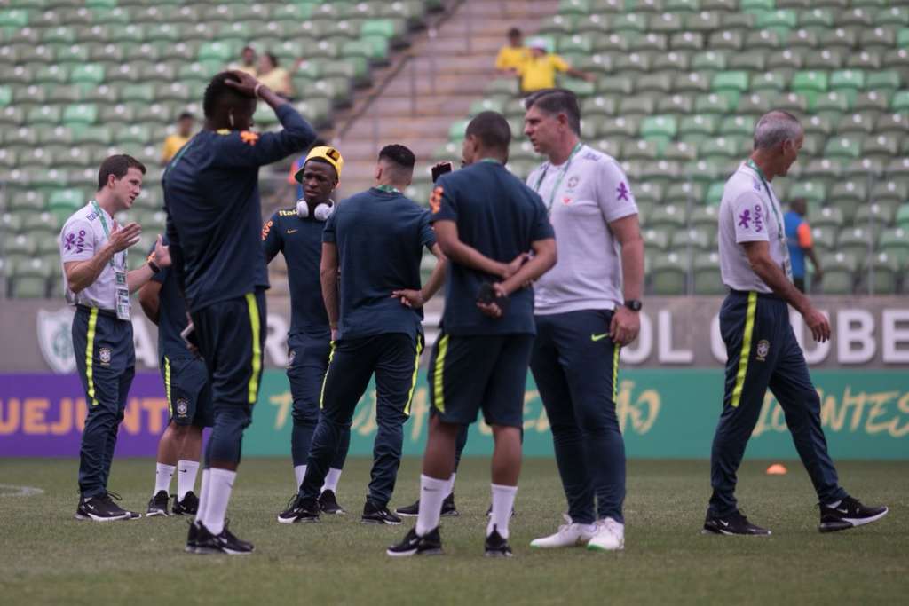 Seleção Brasileira finaliza preparação para encarar Uruguai - Lucas Figueiredo / CBF