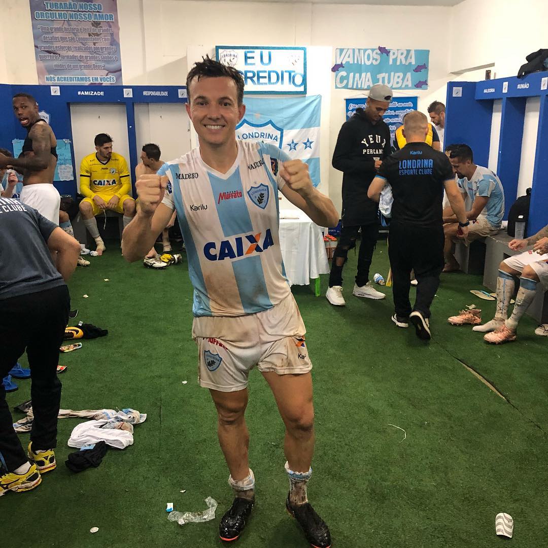 Série B: Artilheiro do Londrina, Dagoberto posta mensagem em tom de despedida