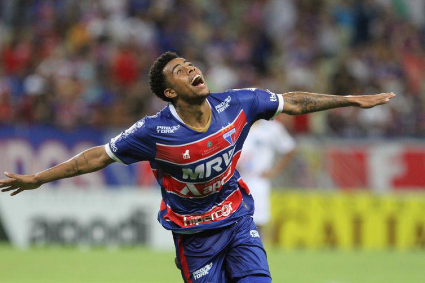 Gustagol segue fazendo jus ao apelido. (Foto: Divulgação / Fortaleza)