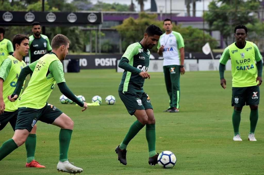 Aderlan espera triunfo do América-MG sobre o Palmeiras para sair do Z4. Foto: Mourão Panda / Divulgação / América-MG