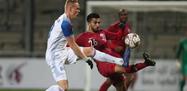 Após surpreender a Suíça, Catar empata com a Islândia em amistoso na Bélgica