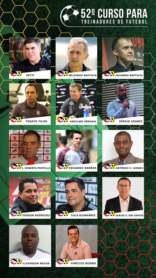 Eduardo Baptista é confirmado no 52º Curso para Treinadores de Futebol da Sitrefesp