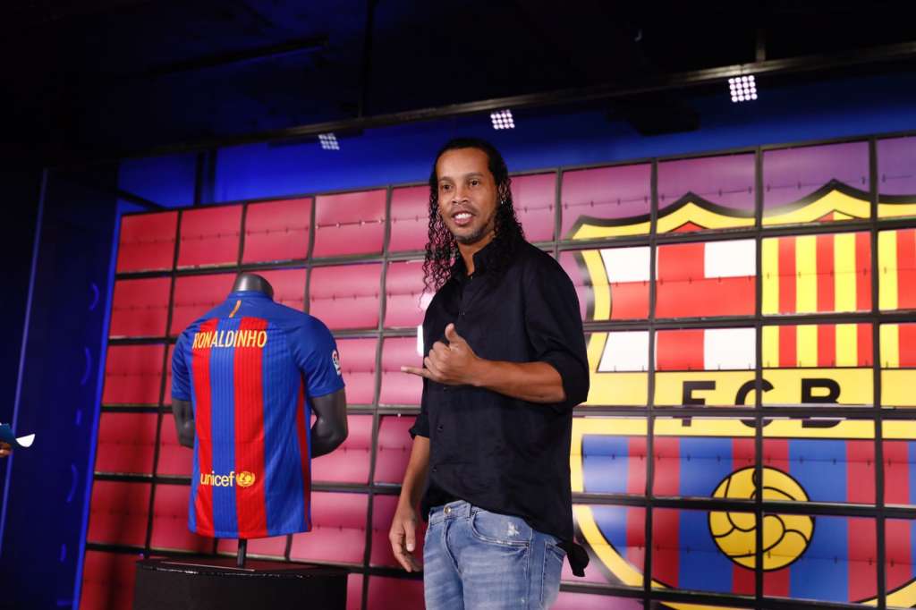 O MP de Porto Alegre apreendeu bens em uma das residências de Ronaldinho Gaúcho