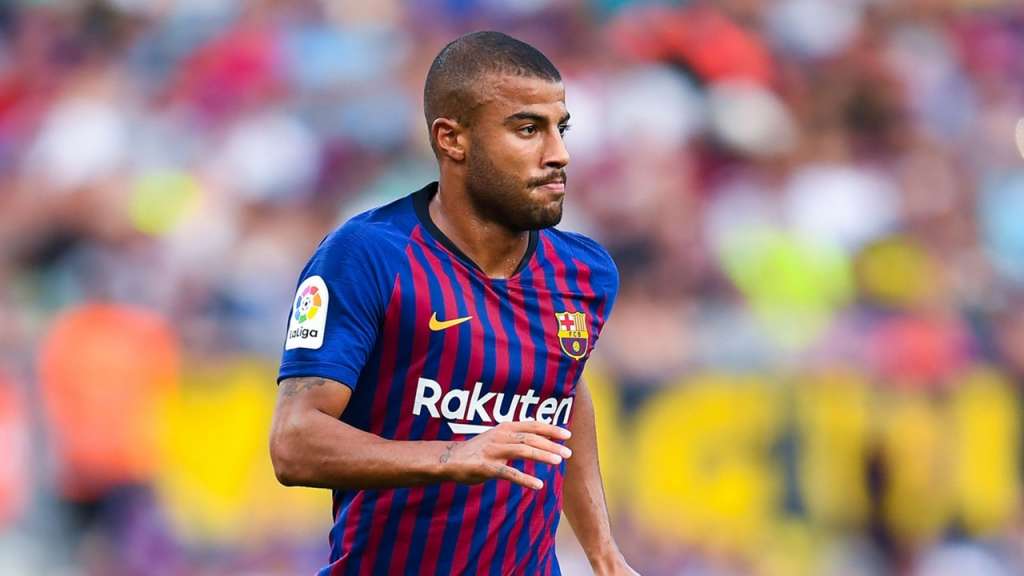 O meia Rafinha Alcântara garantiu que está feliz no Barcelona apesar de ser reserva
