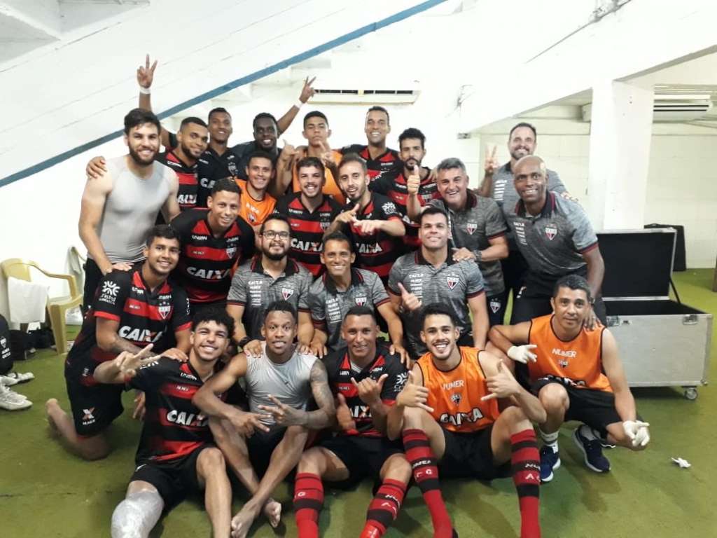 Atlético Goianiense goleou o Paysandu em Belém e de virada! - Atlético Goianiense / Divulgação Atlético Goianiense goleou o Paysandu em Belém e de virada! - Atlético Goianiense / Divulgação