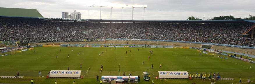 Torcida do Goiás fez sua parte e bateu recorde de público na temporada no Serra Dourada. Foto: Rodrigo Mello . Sagre On