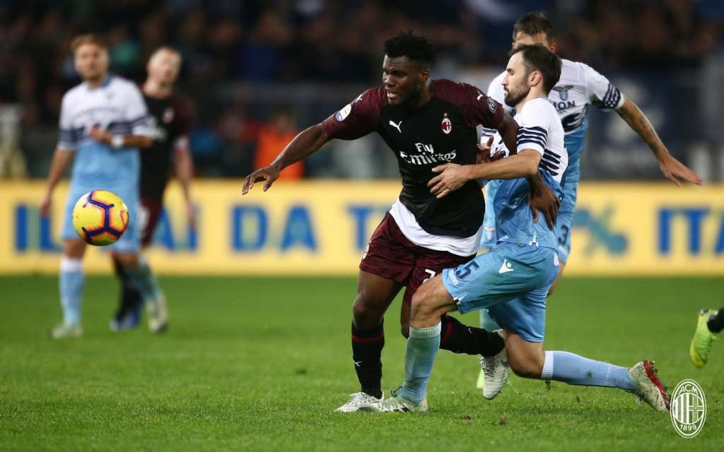 Milan ficou no empate diante da Lazio