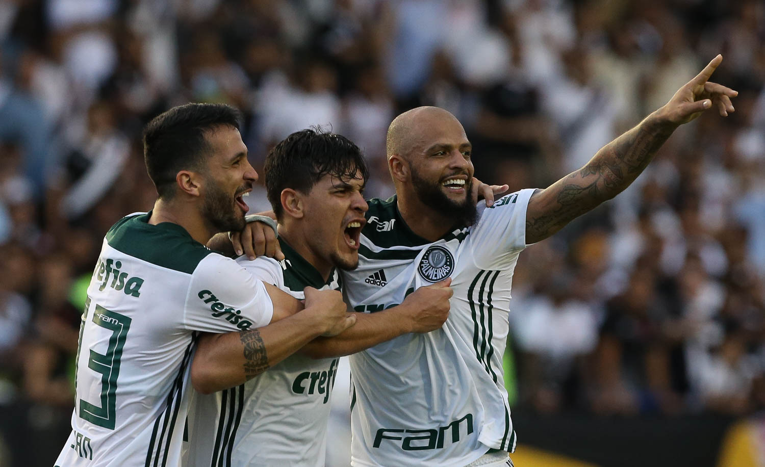 Felipe Melo celebra título pelo Palmeiras: ‘Queria fazer história aqui’