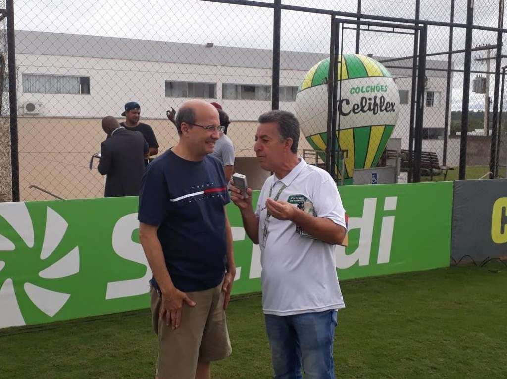 Prefeito João Dado promete ampliar Arena Plínio Marin para 2019