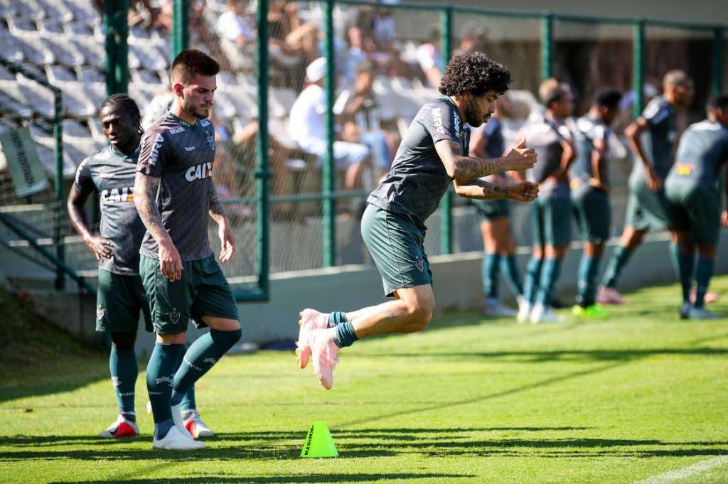 O atacante Luan reconheceu que o Atlético-MG teve altos e baixos no Brasileirão