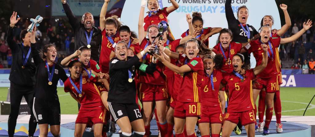 Espanha bate México e conquista pela 1ª vez o Mundial Feminino Sub-17