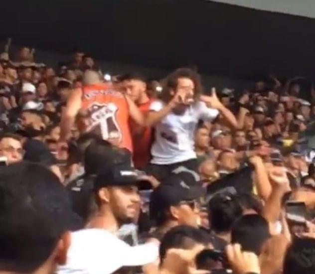 Cartolouco chegou a ir no Castelão como torcedor do Ceará - Reprodução