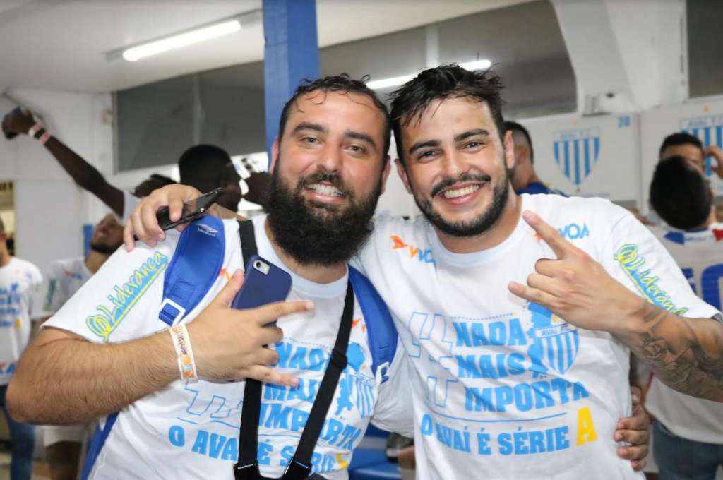 João Paulo comemora bom ano no Avaí e destaca força do grupo. Foto: André Palma Ribeiro / Divulgação / Avaí