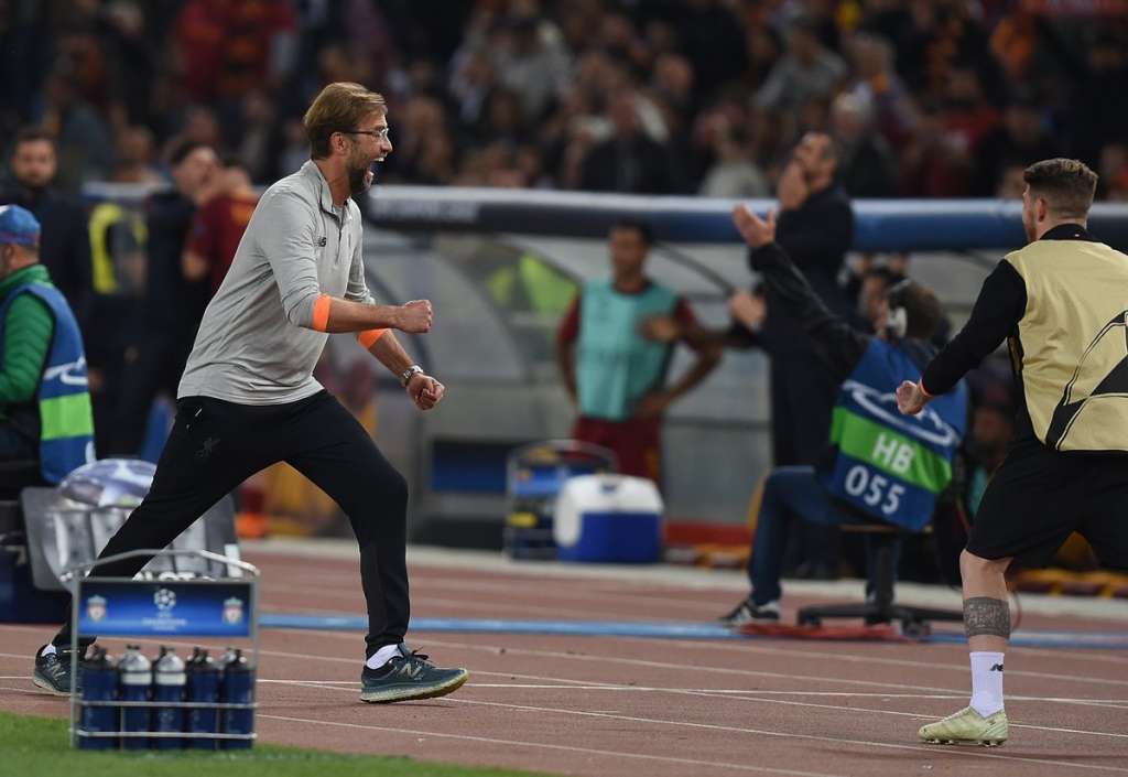 FA multa Klopp por exagero em comemoração em vitória do Liverpool 2 0002050358345 img