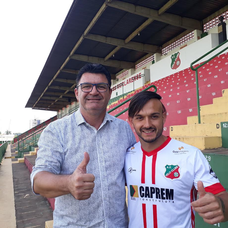 Paulista A3: Velo Clube apresenta atacante ex-São Bernardo e Taubaté