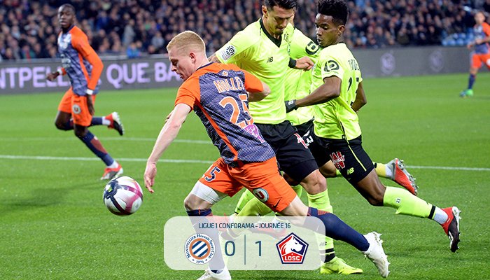 FRANCÊS: Lille supera Montpellier e assume vice-liderança