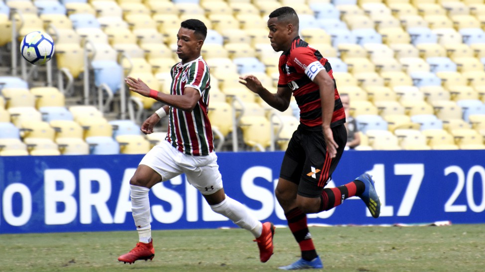 COPA DO BRASIL SUB 17: No Maracanã, Fluminense e Flamengo empatam no 1º jogo da final