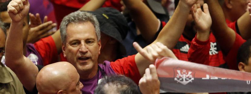 Rodolfo Landim vai priorizar o futebol do Flamengo no próximo triênio