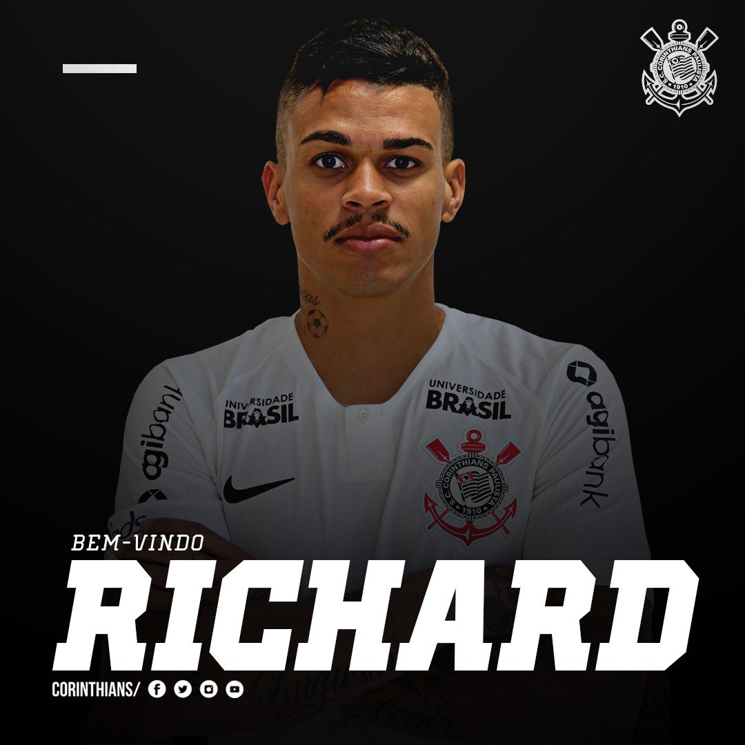 Corinthians confirma contratação do volante Richard, ex-Fluminense