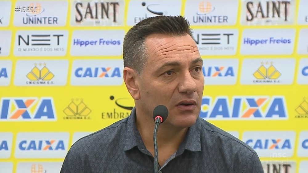 Catarinense: Apresentado, Doriva valoriza começar trabalho desde o início no Criciúma
