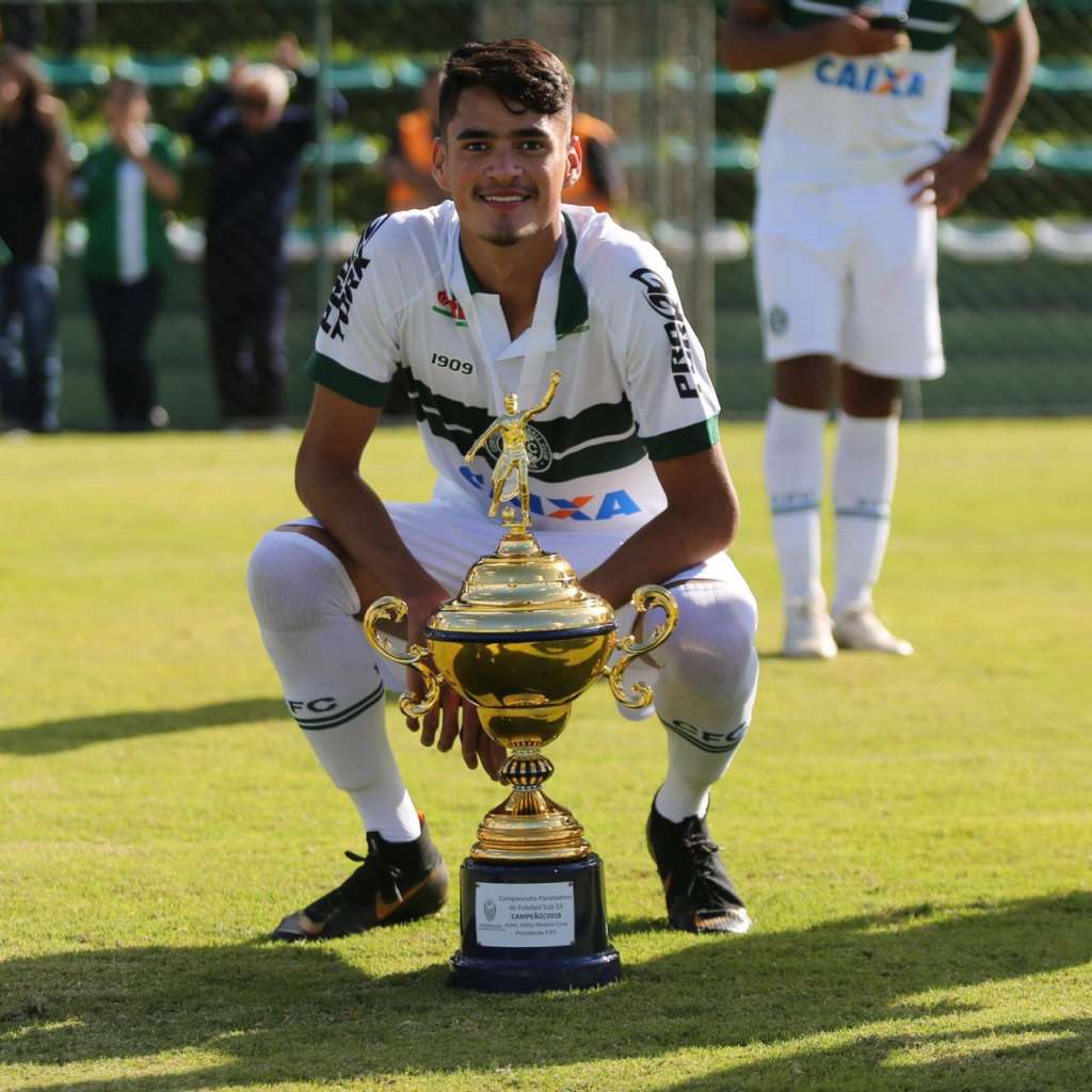 Luiz Felipe conquistou o Sub 19 Paranaense pelo Coritiba