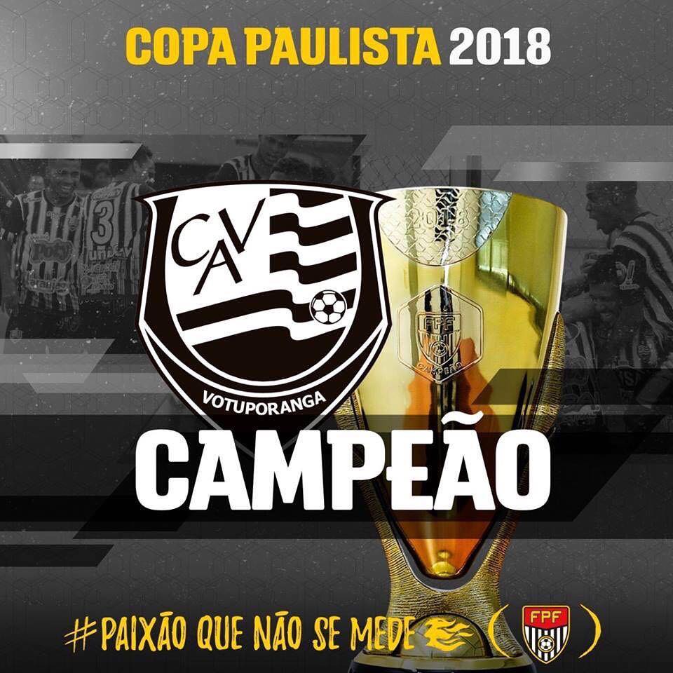 Recém campeão da Copa Paulista, Votuporanguense completa nove anos de história