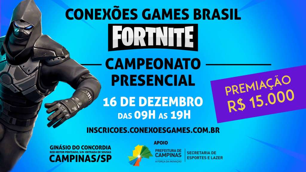 Maior Encontro de Fortnite em Campinas
