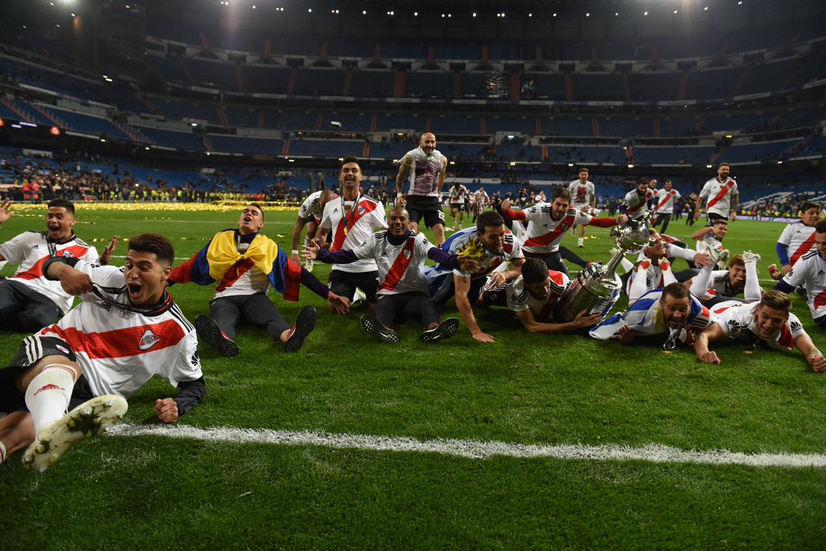 Jogadores do River tentam ‘esquecer’ título e evitam pensar em final com Real