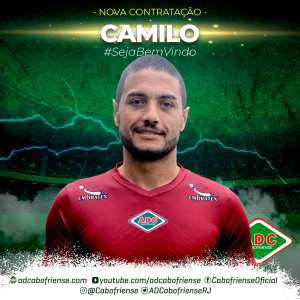 Carioca: Cabofriense contrata Camilo, ex-goleiro de Santa Cruz-RN e Globo