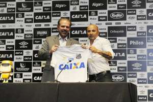 Presidente da FPF prestígia apresentação de novo ténico do Santos no Museu do Futebol
