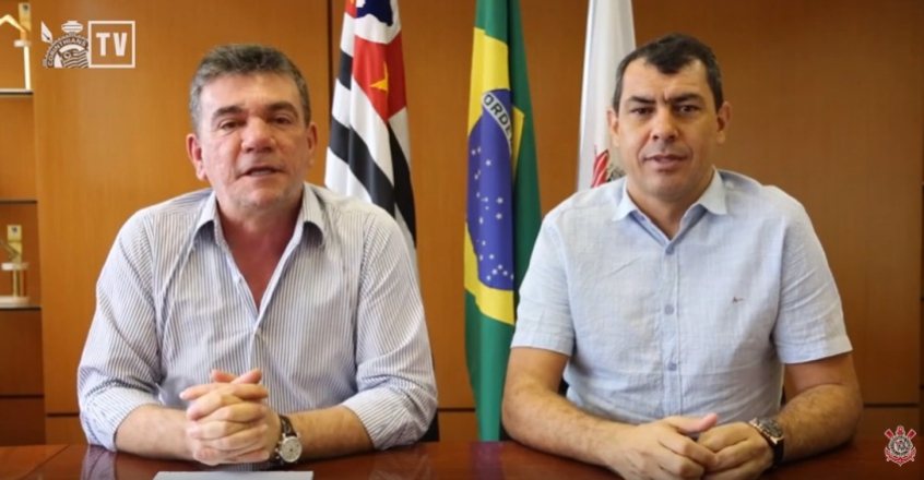 Em entrevista a Andrés Sanchez, Carille nega qualquer divergência com dirigente