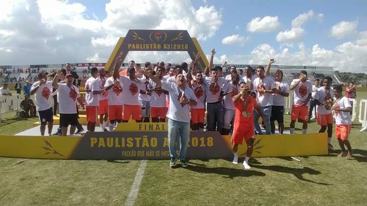 Atibaia conquistou o Paulista A3 - Foto: Divulgação/FPF