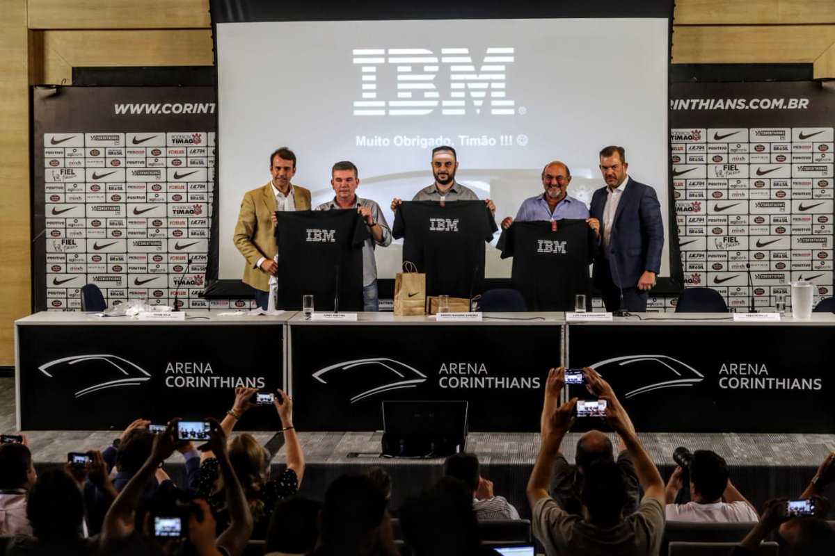 Corinthians firma parceria de dez anos com IBM para tecnologia da arena