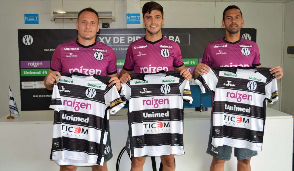 Em última coletiva do ano, XV apresenta trio de zagueiros 