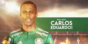 'Estou motivado para conquistar títulos pelo Palmeiras', diz Carlos Eduardo