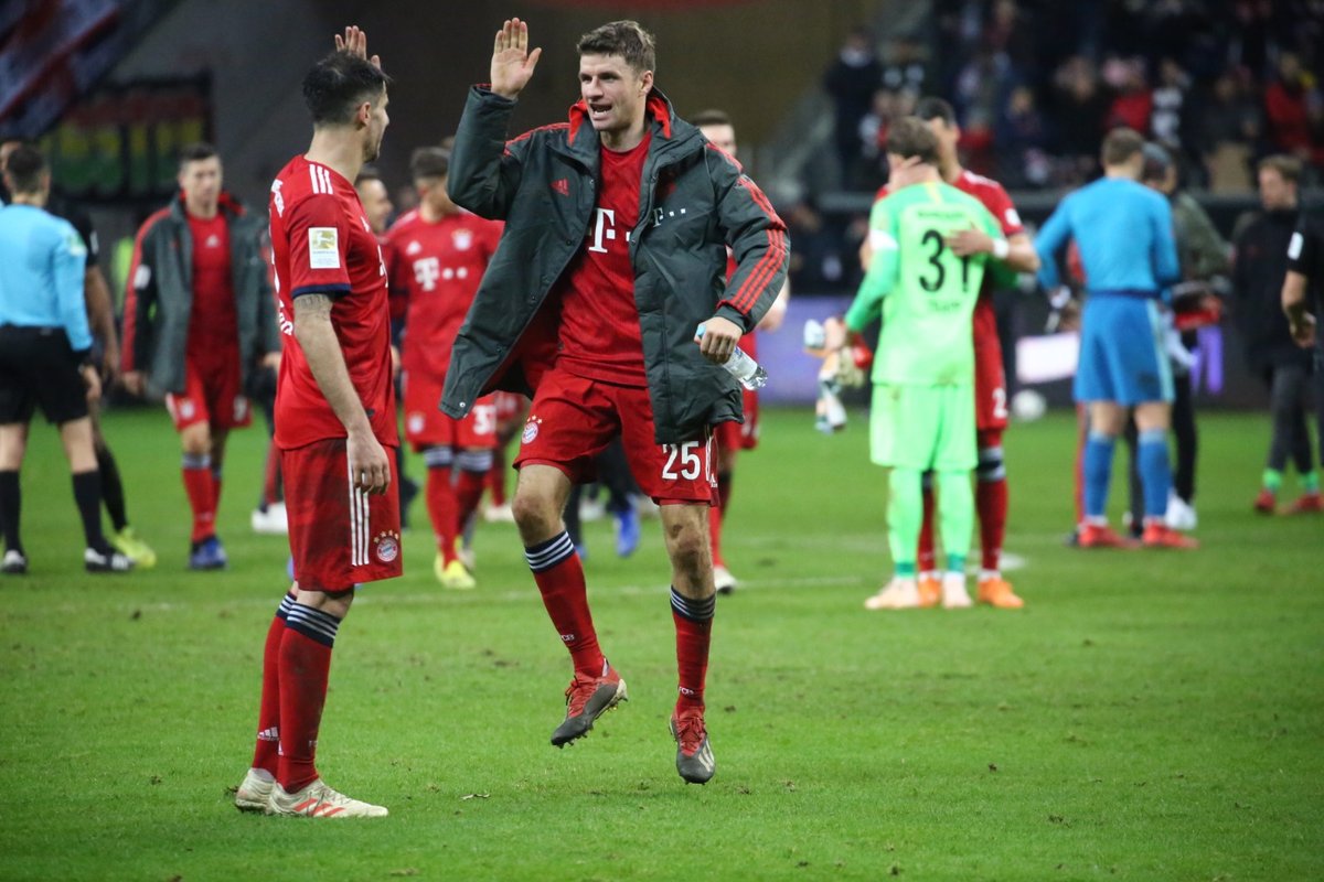 ALEMÃO: Bayern bate o Eintracht Frankfurt e assume o segundo lugar