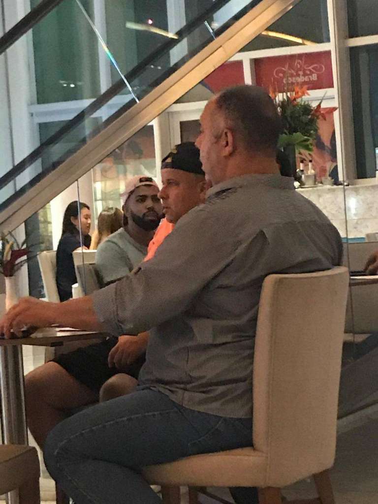 Marcos Braz e Gabigol (Foto: Reprodução)