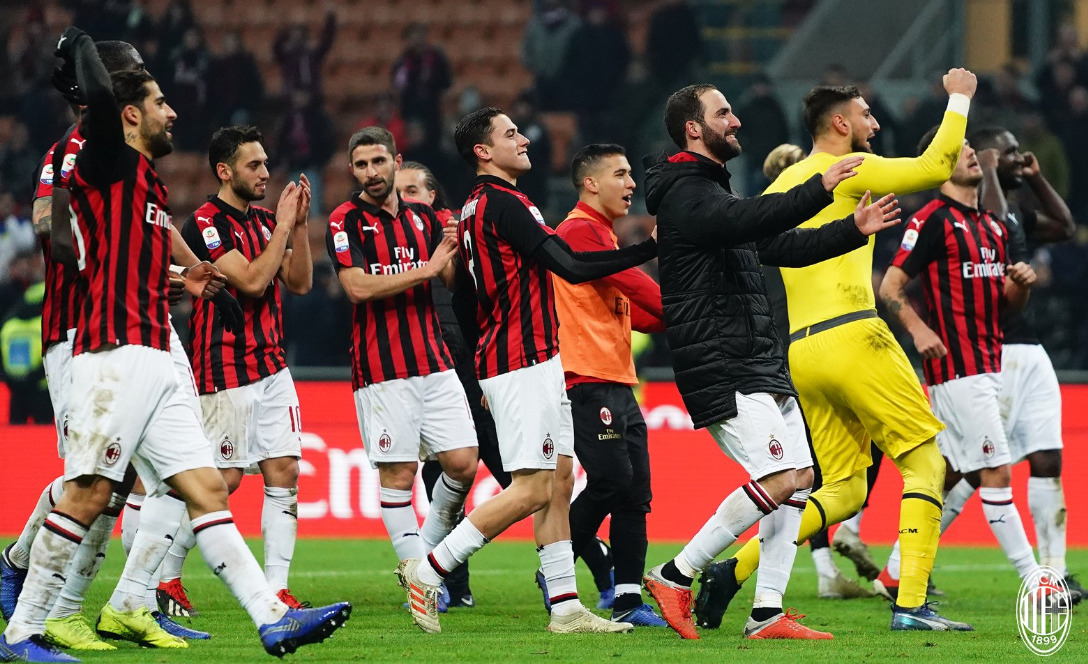 ITALIANO: Milan encerra jejum, vence SPAL e sobe para quinto