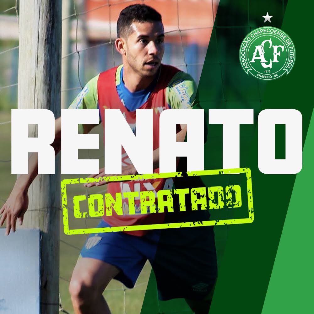 Catarinense: Chapecoense anuncia meia Renato, que estava no Avaí