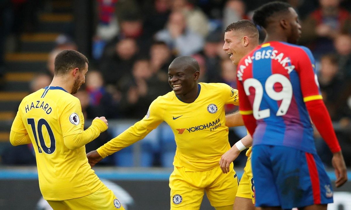 INGLÊS: Chelsea vence Crystal Palace e se consolida em 4º lugar