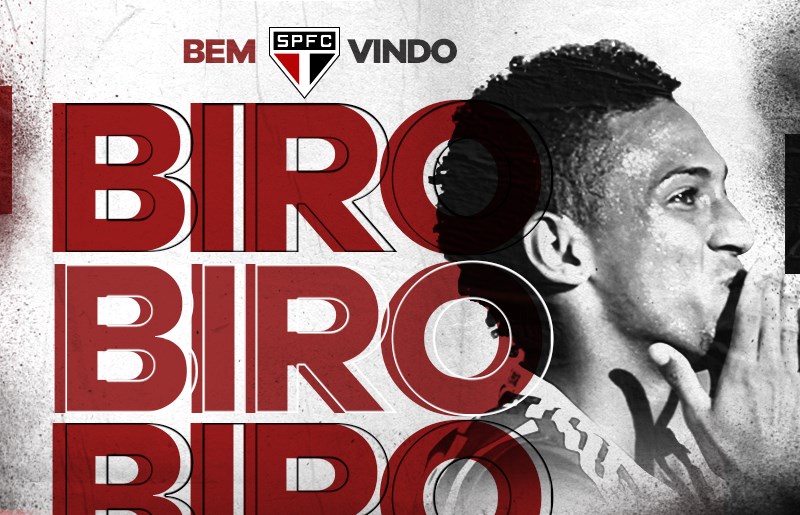 Paulistão: São Paulo confirma Biro Biro, ex-atacante de Ponte e Fluminense