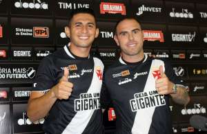 Vasco apresenta Danilo Barcelos e Bruno César como reforços para a temporada