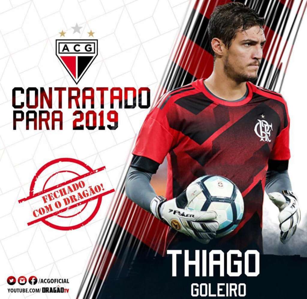 Thiago confirmado no Atlético-GO