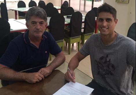 Renan Rocha vai jogar pelo Boa Esporte. (Foto: Divulgação / Boa Esporte)