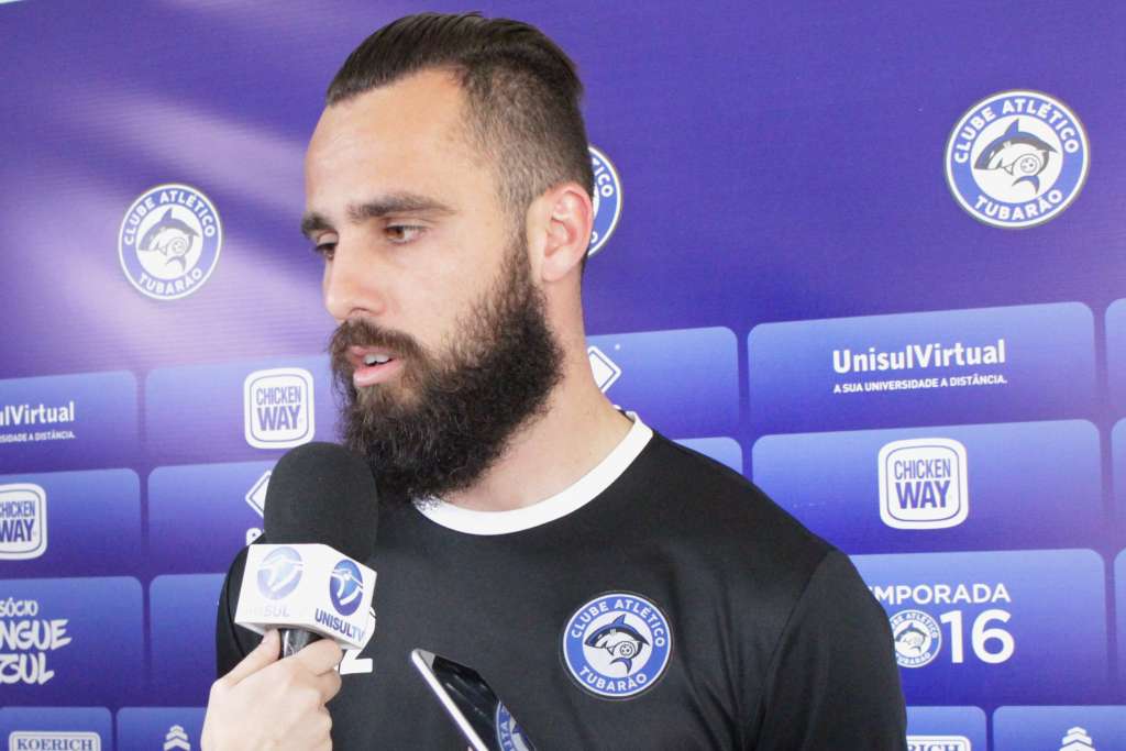 Jandrei, ex-goleiro do Tubarão